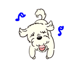 Dogs of love sticker #11164202