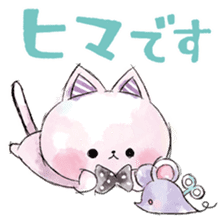 melty cat sticker #11164550