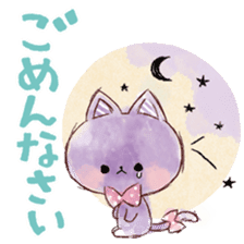 melty cat sticker #11164559