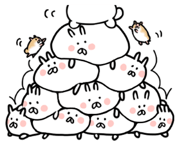 Rabbit of Usa have kun sticker #11164832