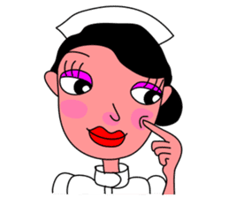 Nostalgic Nurse sticker #11164901