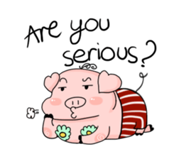A Little Pig named Nippi sticker #11165425