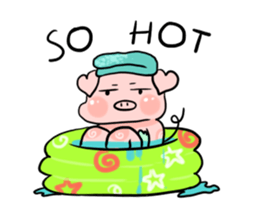 A Little Pig named Nippi sticker #11165430