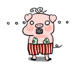 A Little Pig named Nippi sticker #11165431