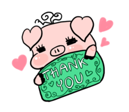 A Little Pig named Nippi sticker #11165432