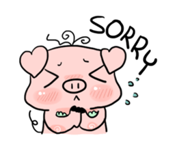 A Little Pig named Nippi sticker #11165434