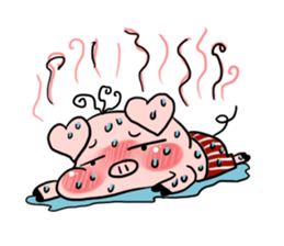 A Little Pig named Nippi sticker #11165435