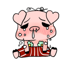 A Little Pig named Nippi sticker #11165436