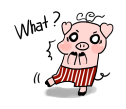 A Little Pig named Nippi sticker #11165437