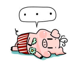 A Little Pig named Nippi sticker #11165439