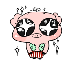A Little Pig named Nippi sticker #11165441