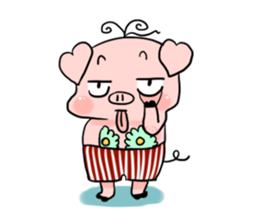 A Little Pig named Nippi sticker #11165443