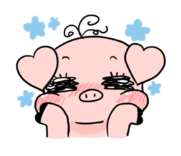 A Little Pig named Nippi sticker #11165448