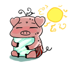 A Little Pig named Nippi sticker #11165449