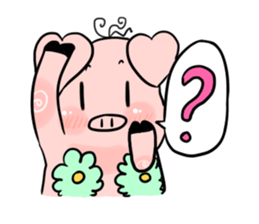 A Little Pig named Nippi sticker #11165451