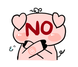 A Little Pig named Nippi sticker #11165453