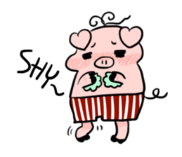 A Little Pig named Nippi sticker #11165457