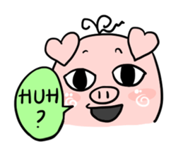 A Little Pig named Nippi sticker #11165458