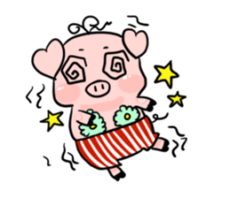 A Little Pig named Nippi sticker #11165460