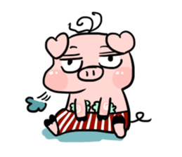 A Little Pig named Nippi sticker #11165461
