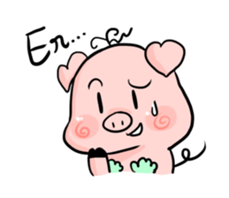 A Little Pig named Nippi sticker #11165462
