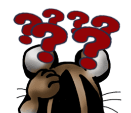 Behavior of Squirrel-Mouse2 sticker #11165466