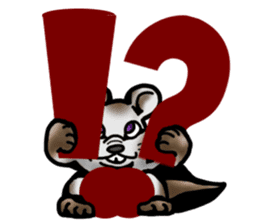 Behavior of Squirrel-Mouse2 sticker #11165467