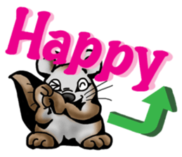 Behavior of Squirrel-Mouse2 sticker #11165477