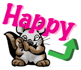 Behavior of Squirrel-Mouse2 sticker #11165477