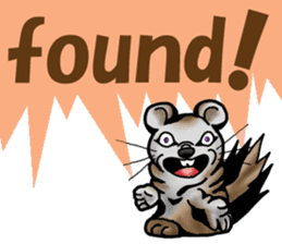 Behavior of Squirrel-Mouse2 sticker #11165481