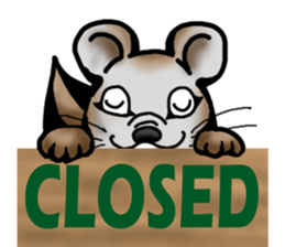 Behavior of Squirrel-Mouse2 sticker #11165487