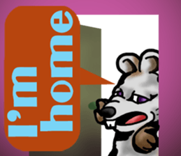 Behavior of Squirrel-Mouse2 sticker #11165489