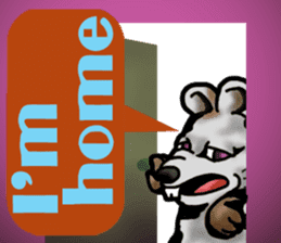 Behavior of Squirrel-Mouse2 sticker #11165489