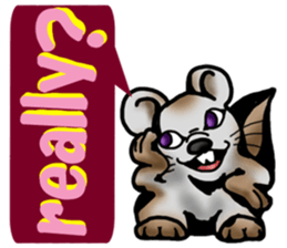 Behavior of Squirrel-Mouse2 sticker #11165493