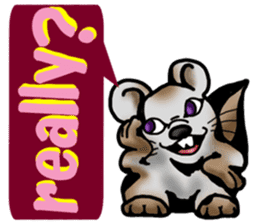 Behavior of Squirrel-Mouse2 sticker #11165493