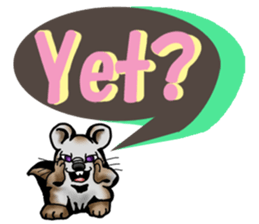 Behavior of Squirrel-Mouse2 sticker #11165499