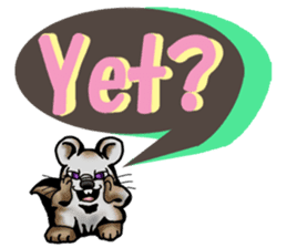 Behavior of Squirrel-Mouse2 sticker #11165499