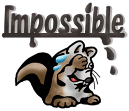 Behavior of Squirrel-Mouse2 sticker #11165501