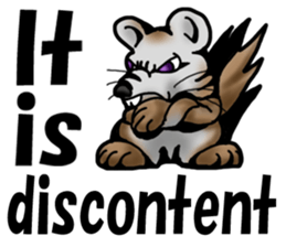 Behavior of Squirrel-Mouse2 sticker #11165503