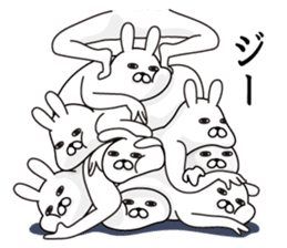 Trendy rabbit2 sticker #11165614