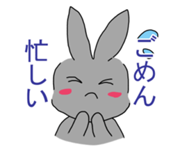 yumeko the usagi sticker #11165756