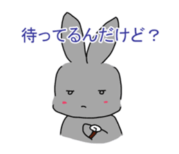 yumeko the usagi sticker #11165774