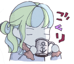 Flower girls high school sticker #11165863