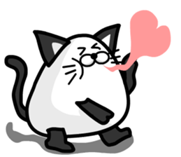 the cute cat 02 sticker #11165989