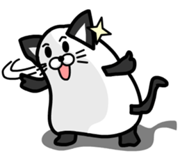 the cute cat 02 sticker #11165999