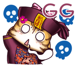 PIP-PEP ZombieCat2.0 Taiwan Design. sticker #11166094