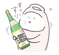 Japanese sake Love!! "Tokkuri-san"4 sticker #11166744