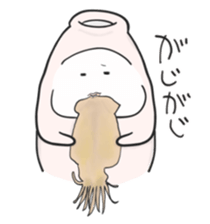 Japanese sake Love!! "Tokkuri-san"4 sticker #11166758