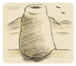 Japanese sake Love!! "Tokkuri-san"4 sticker #11166782