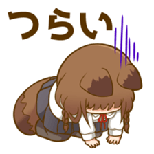 Poco fox girl mini sticker #11167169